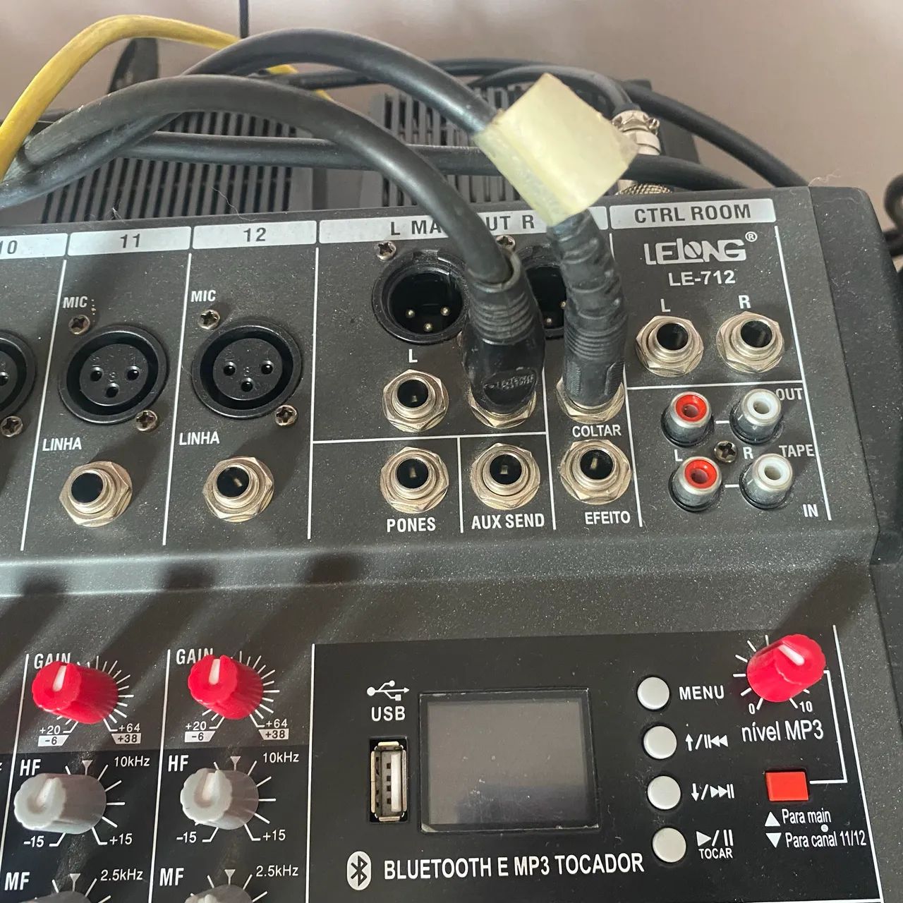 Mesa de Som 12 canais  - Foto 5