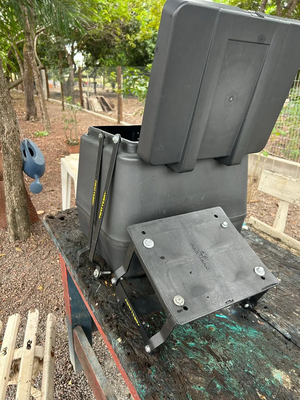 Baú Bauleto 80 LTS, com suporte pra Mottu - Foto 4