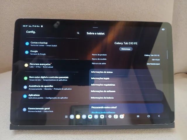 Galaxy Tab S10 FE - Tá Zero + NF - RAM 16GB - Memória 128GB  - Foto 5