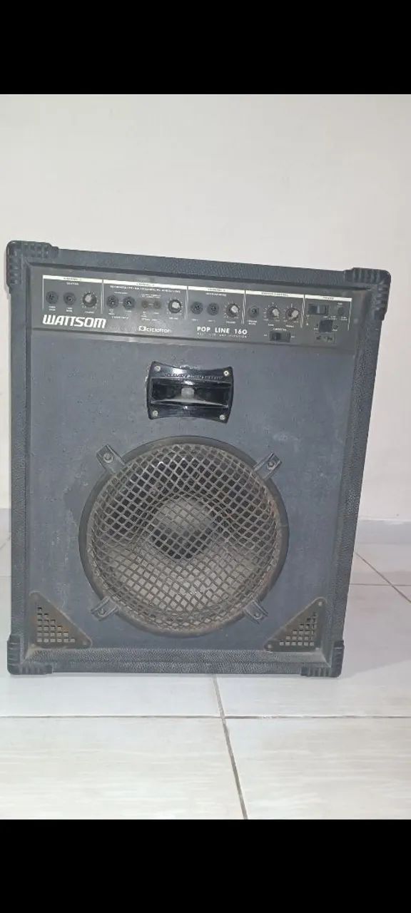 Caixa de Som Wattsom POP LINE 160 - Amplificada