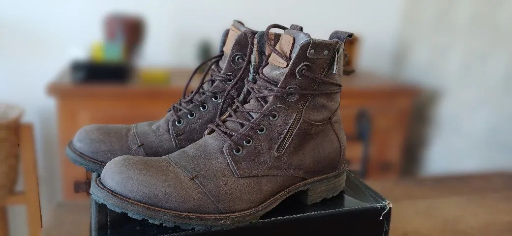 Boot Zariff em couro resistente! Oportunidade, super estiloso! - Foto 4