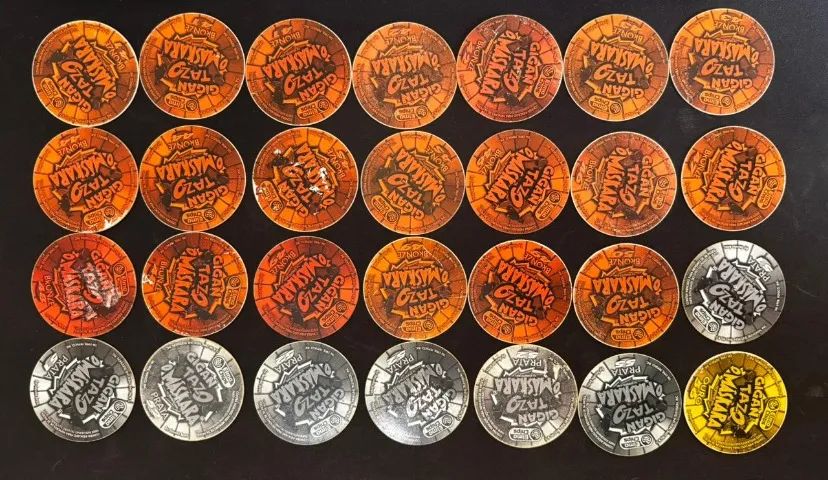 Tazos - Elma Chips - O Máscara - Gigan Tazo - Foto 2