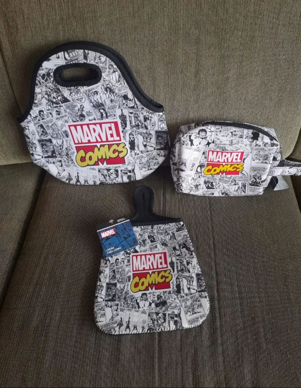 Kit Marvel Comics novo