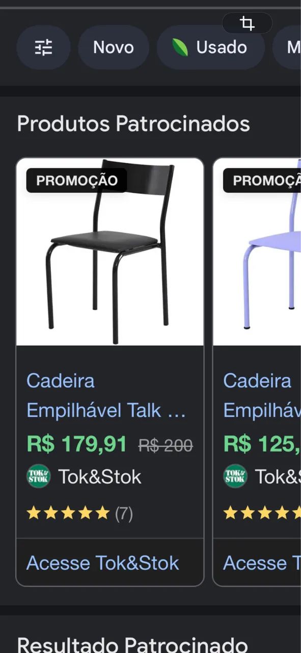 Cadeiras talk tok&stok  - Foto 3