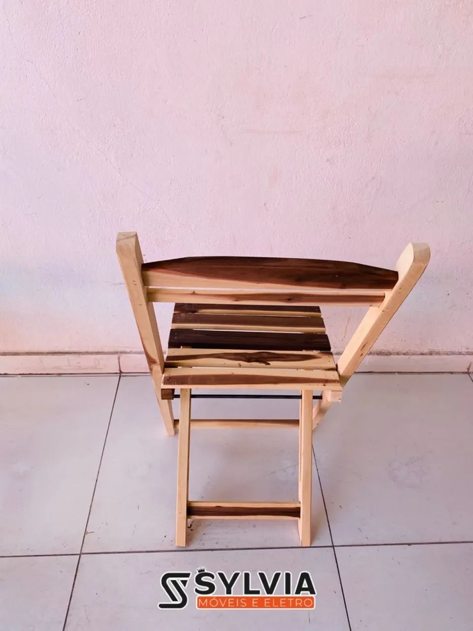 CADEIRAS DOBRÁVEL SEM VERNIZ  - Foto 2
