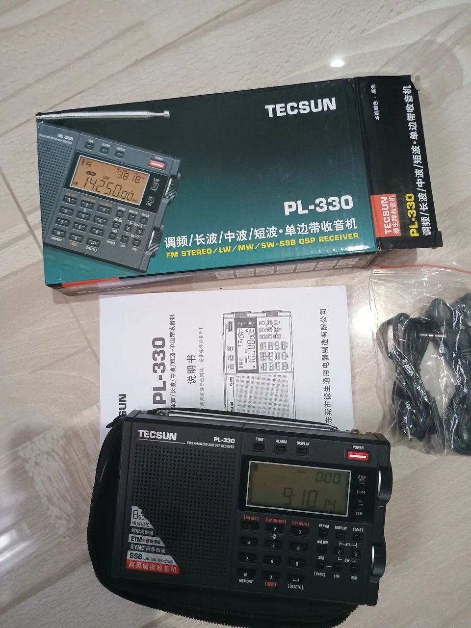Rádio TECSUN PL 330 com ssb - Foto 5