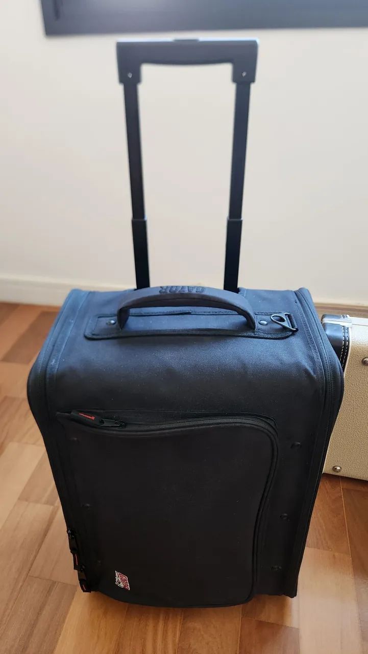 Gator Rackbag 3u Rack Rodas E Alça Telescópica Gr-rackbag-3u