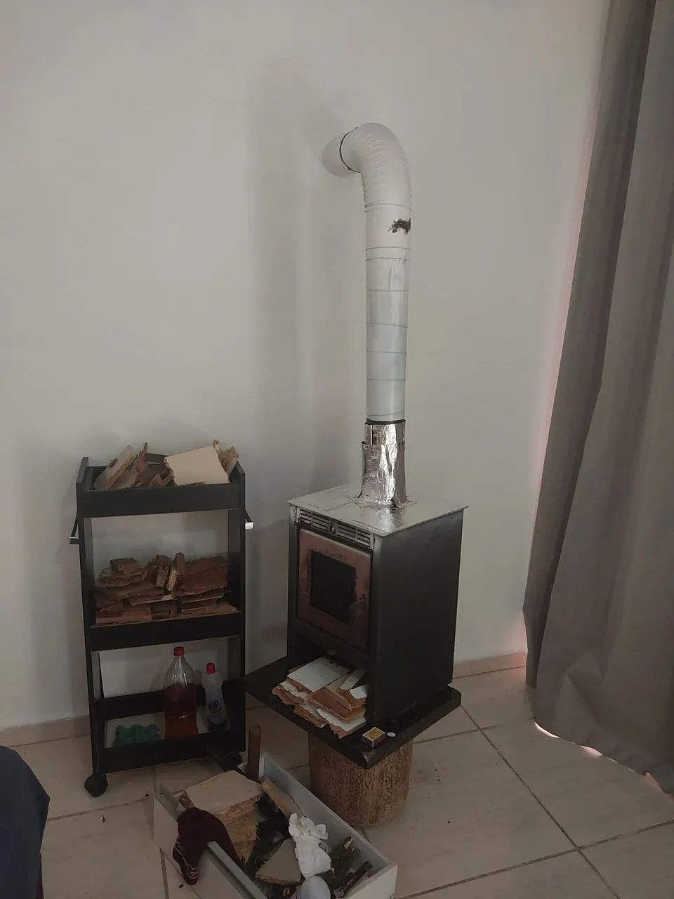 Aquecedor a lenha calefator - Foto 4