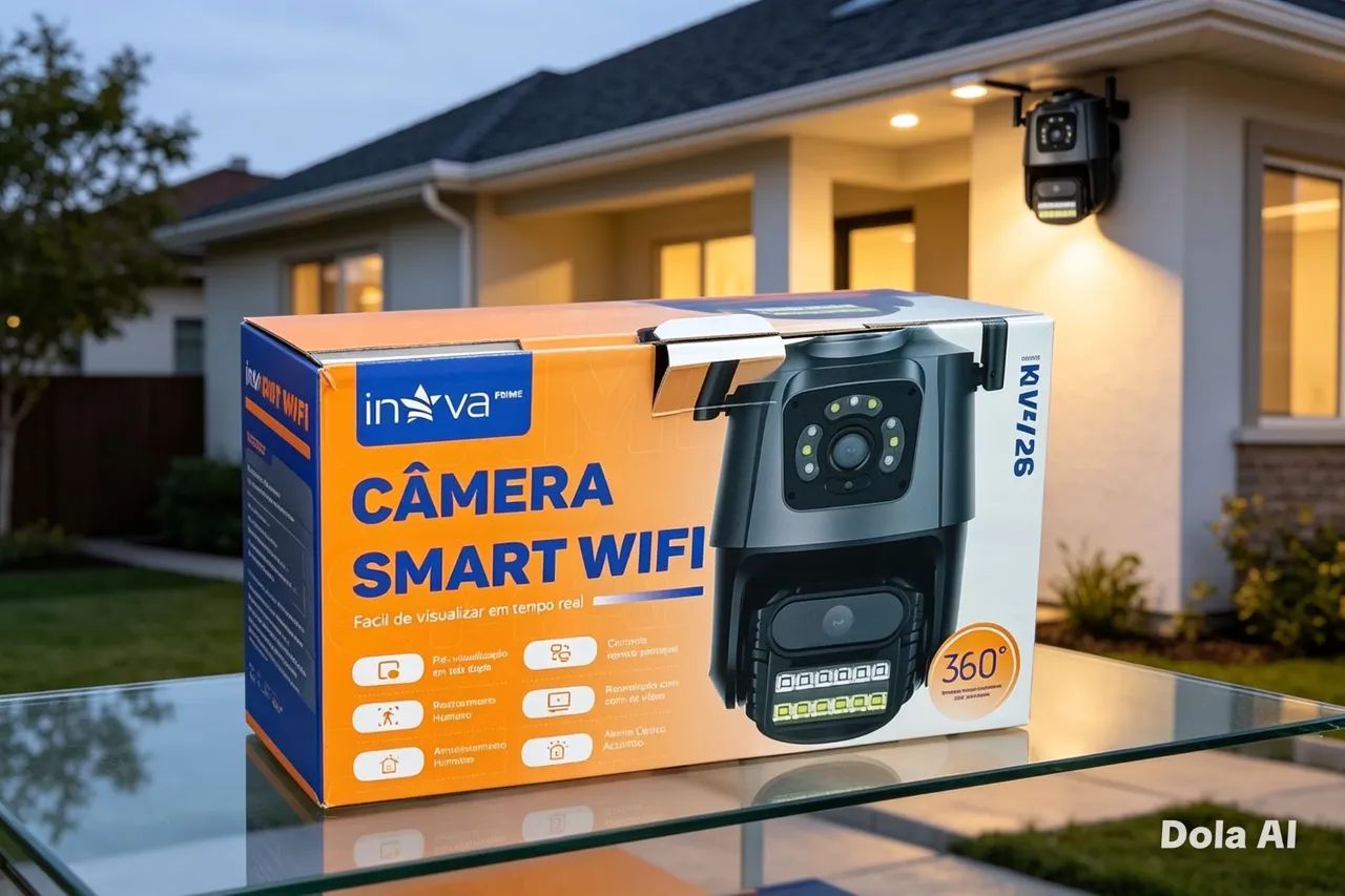 CÂMERA SMART WIFI - Foto 5