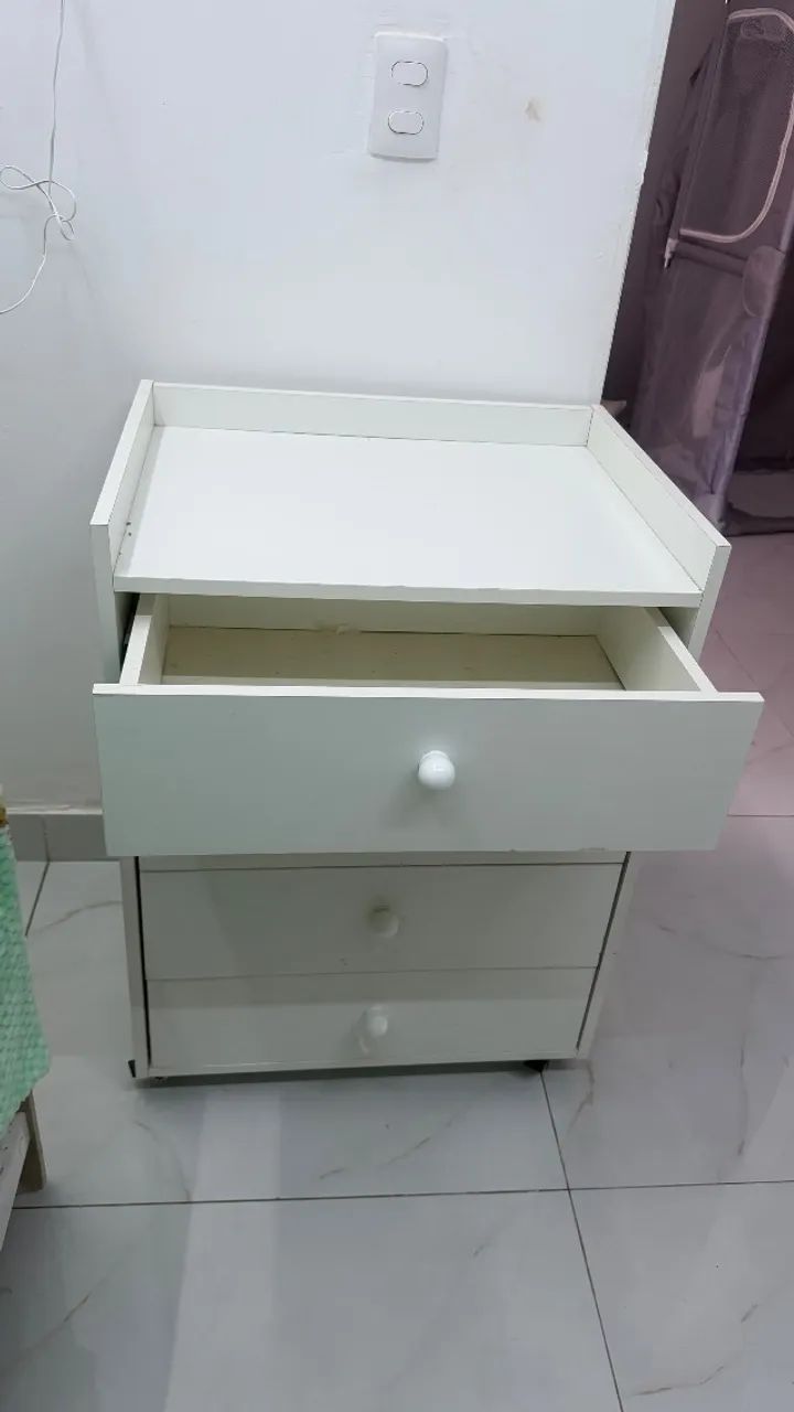 Cômoda trocador mdf naval - Foto 2
