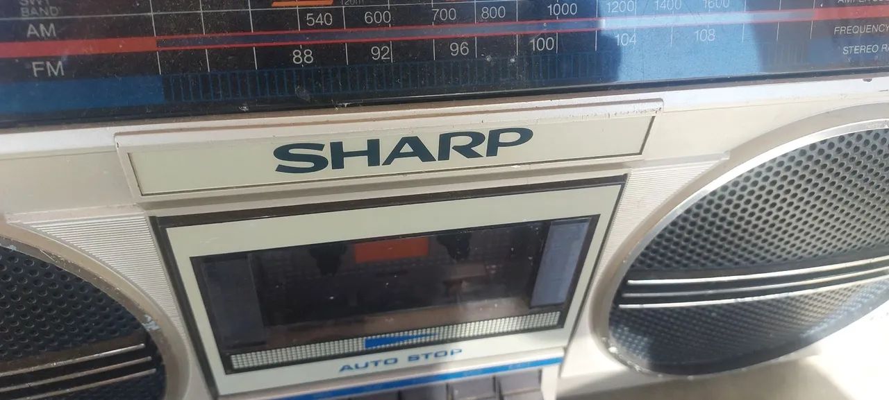 Rádio sharp 1980 colecionador - Foto 2