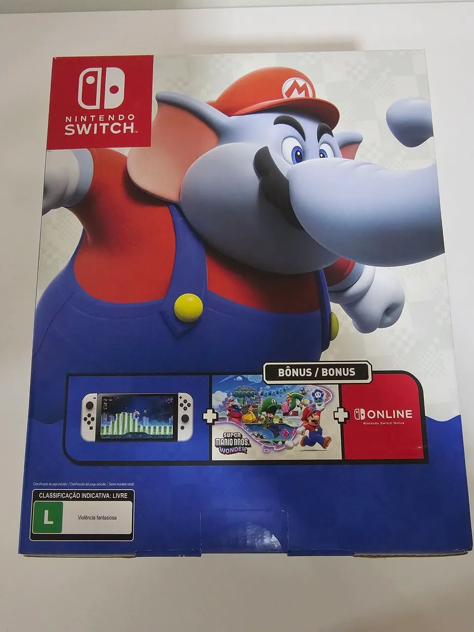 Nintendo Switch OLED. Versão Mario Wonder incluso. - Foto 4