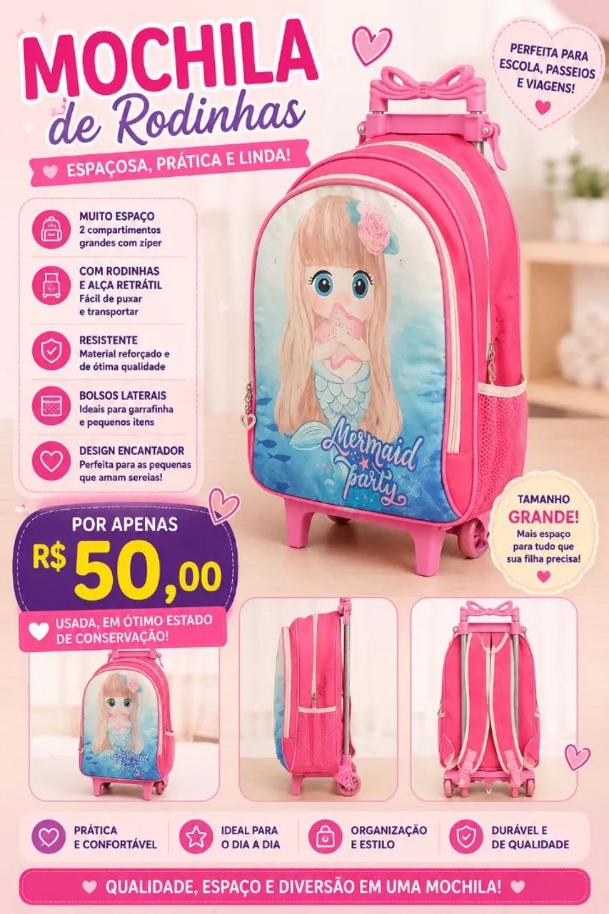 Mochila Infantil - Grande