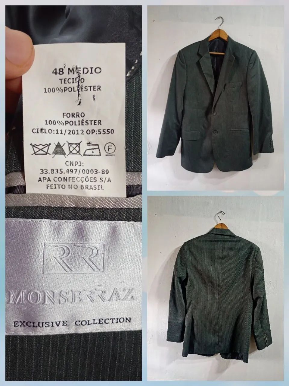 Paletó terno com gravata ( 50 reais ) - Foto 4