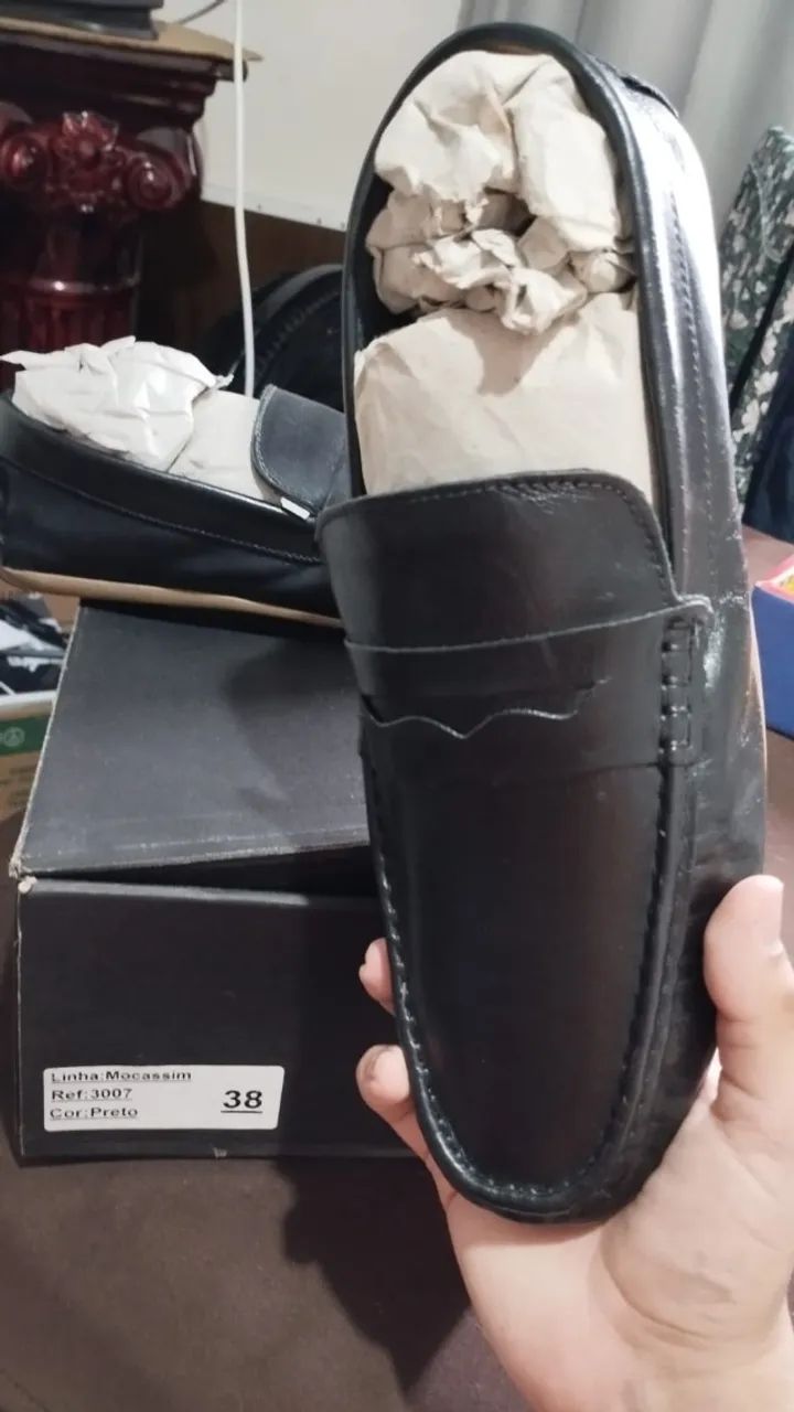 Queima de estoque Sapato Mocassim N°39 - Foto 2