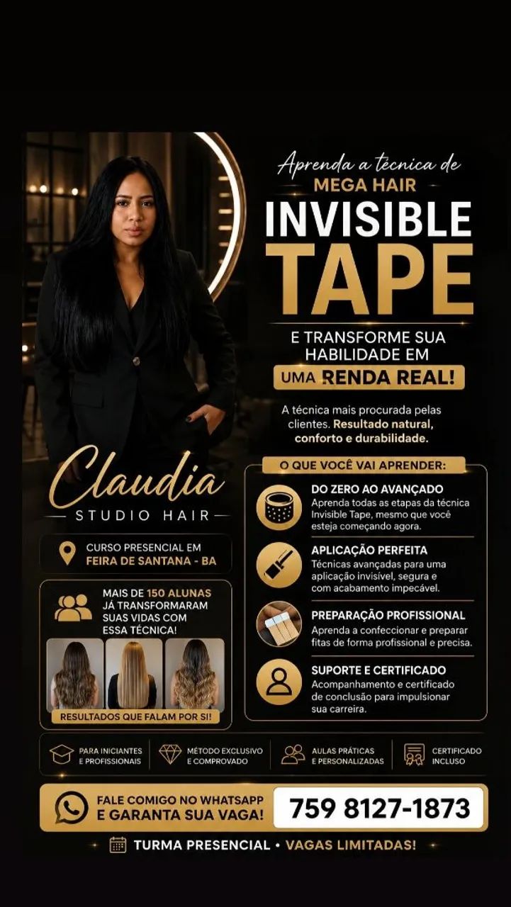 Curso mega hair 