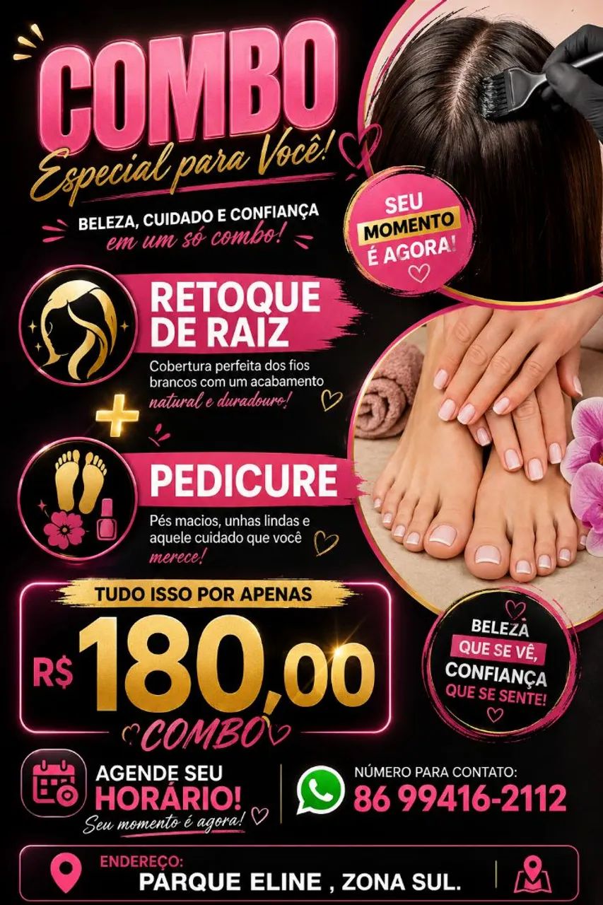 Manicure , cabeleiro,  trabalhamos Com qualidade e preço baixo  - Foto 2