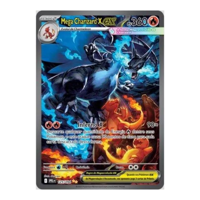 Carta mega charizard x ex - Foto 2