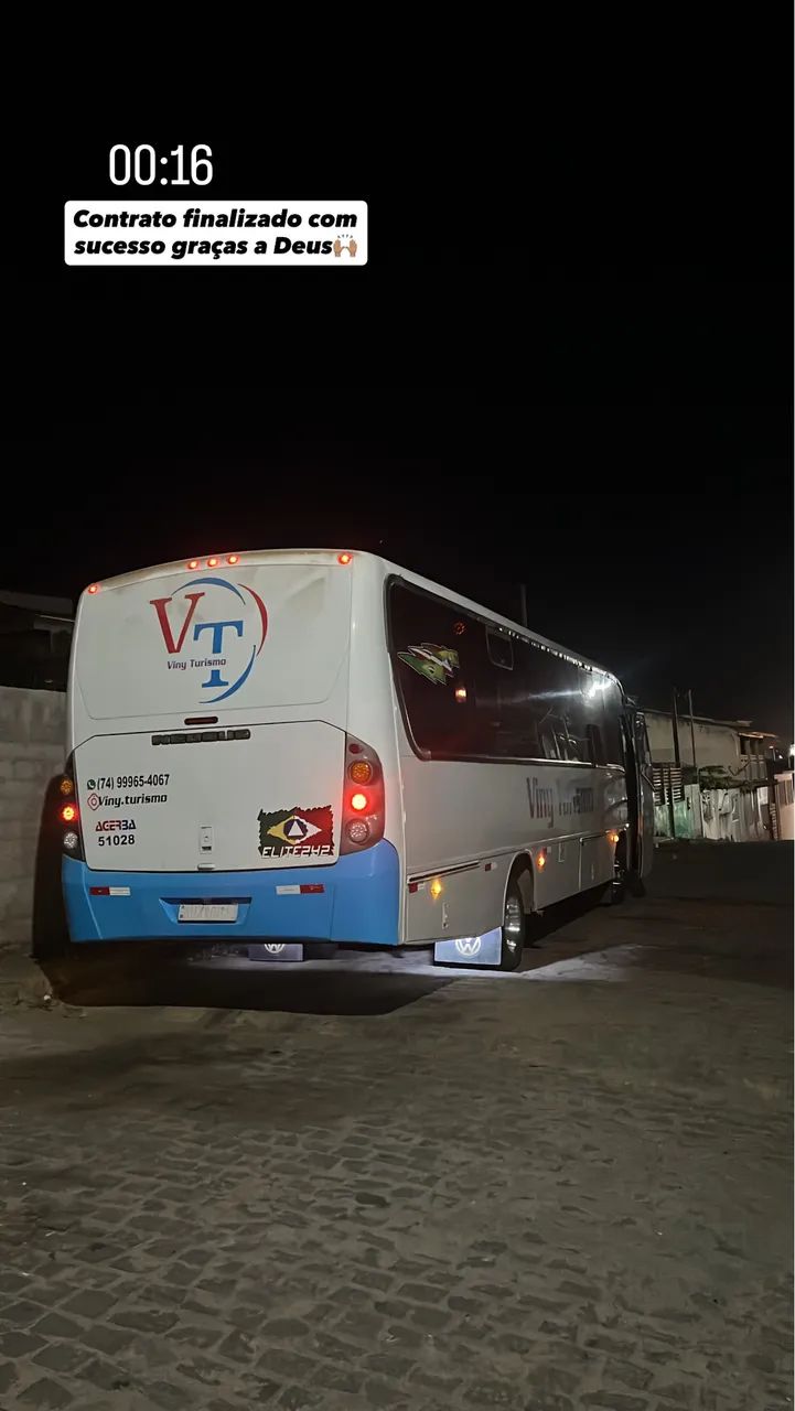 Micro ônibus com ar condicionado ano 2010 Neubus Thunder plus  - Foto 5