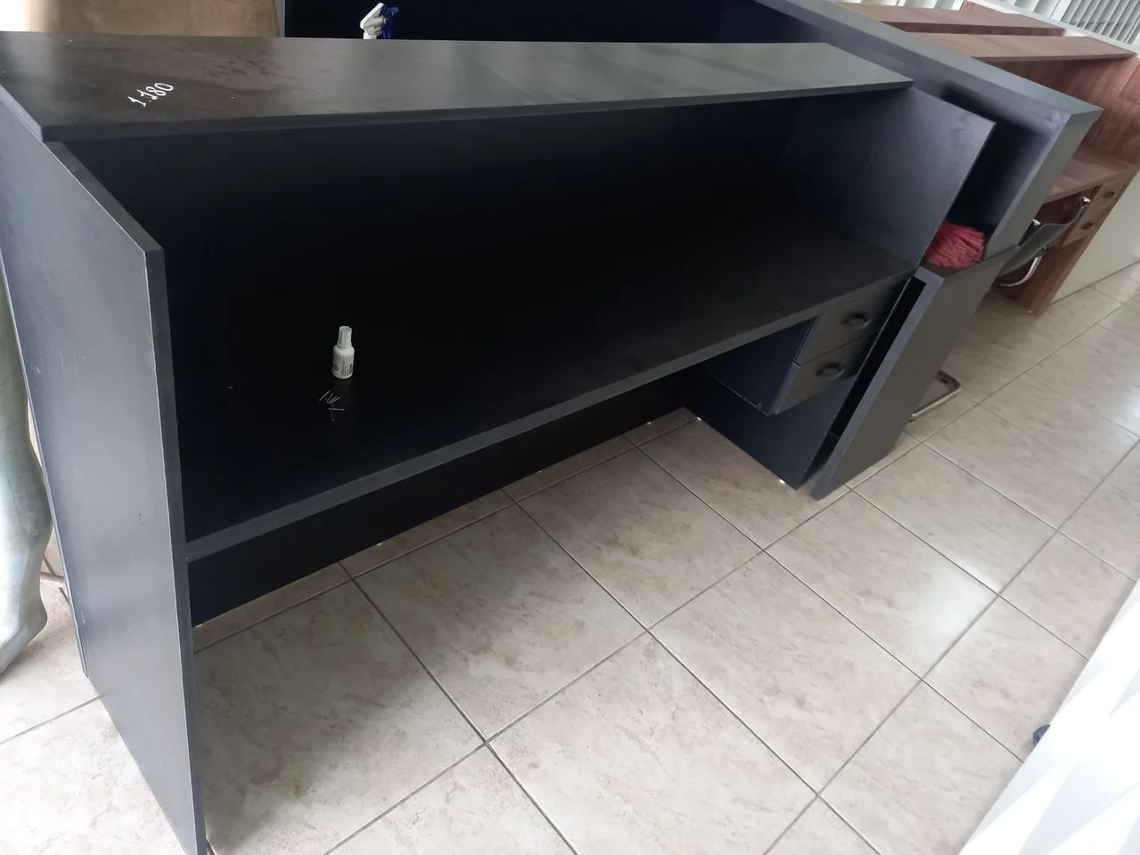 Balcão atendimento caixa 1.80 100% MDF NOVA  - Foto 3