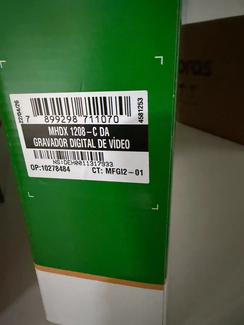 DVR 8 Canais 