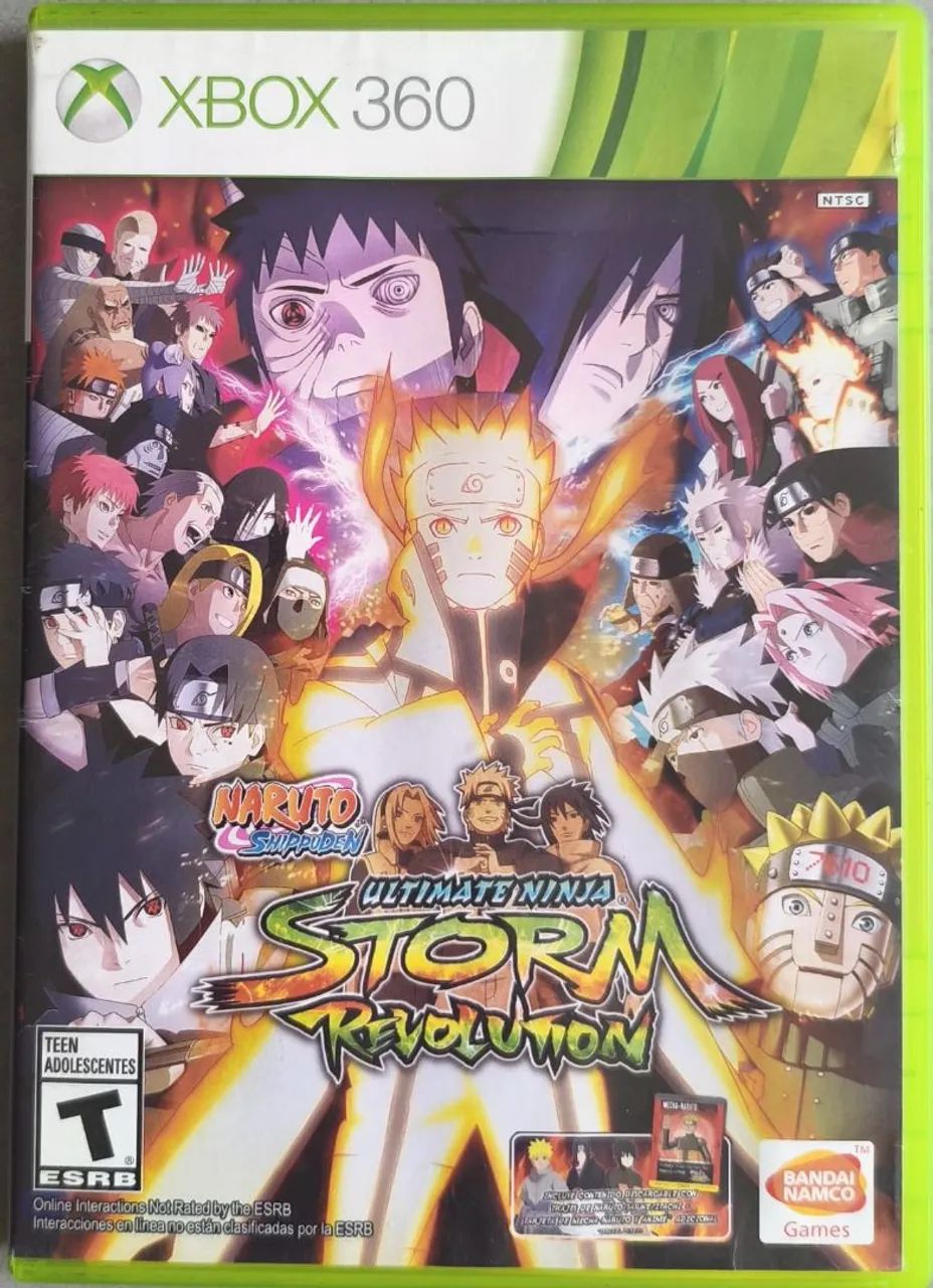 Jogo Xbox 360 - Naruto Shippuden 