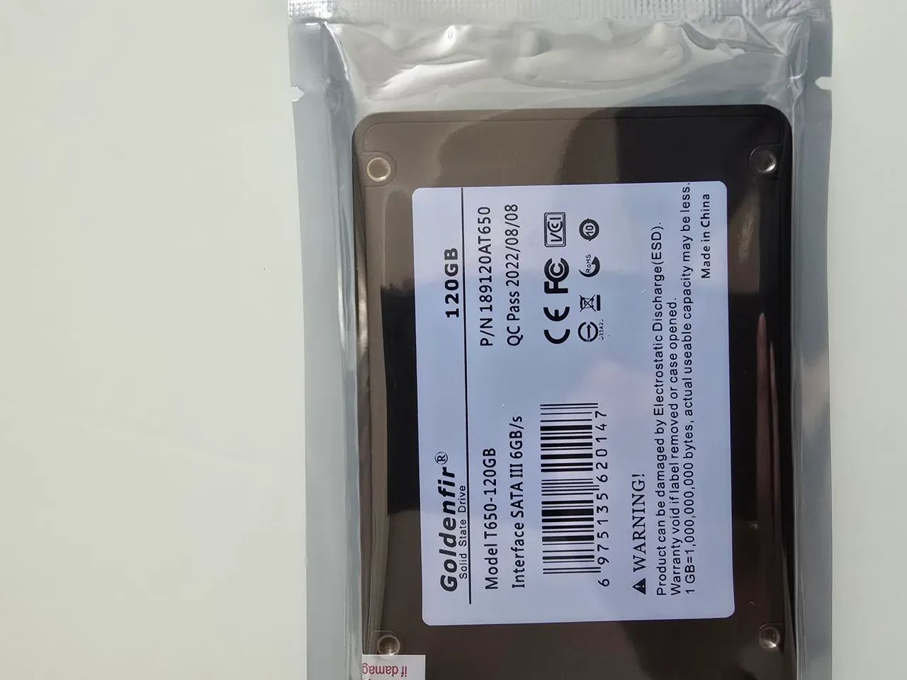 SSD 120gb  para instalação do Windows 10 ou 11 - Foto 2