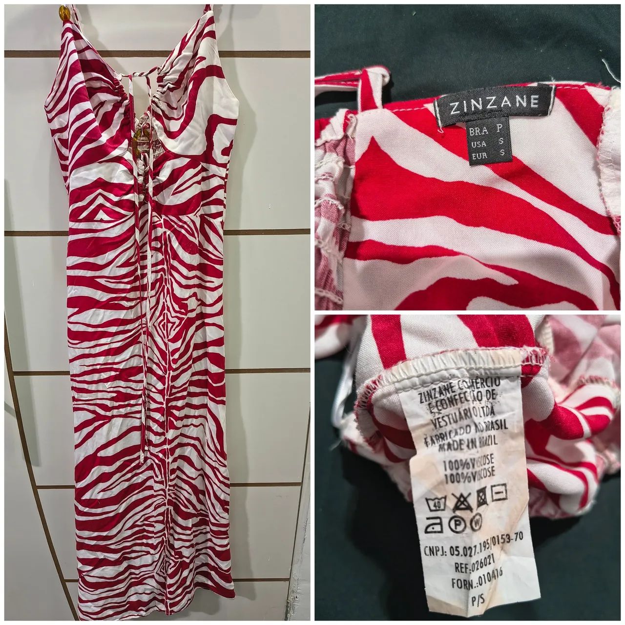 Lote com seis vestidos veste M  - Foto 5