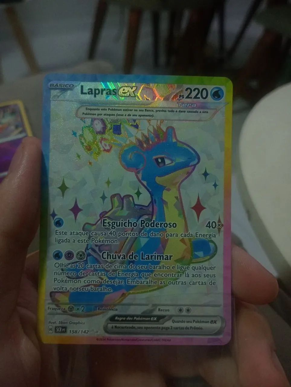 Carta pokémon: Lapras ex
