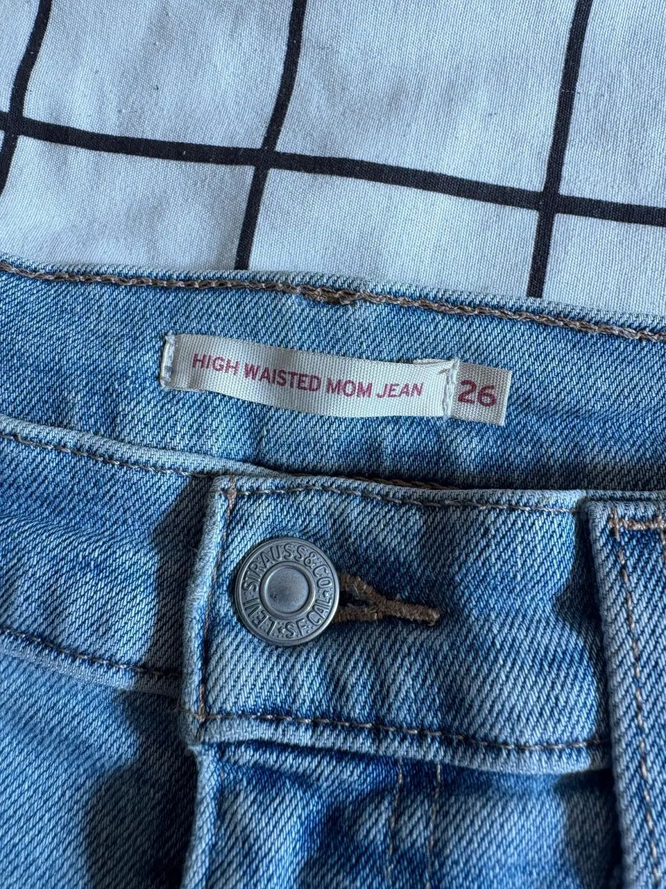 Calça Jeans Levis Tam 36 Azul-Claro Destroyed - Foto 5