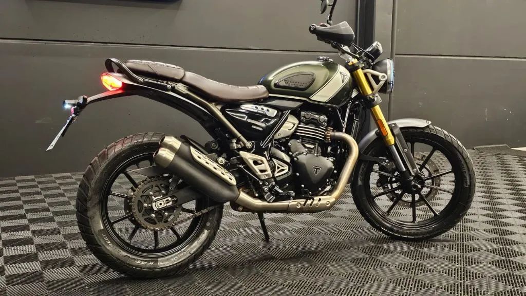  Triumph Scrambler 400X 2025 Verde - Foto 4