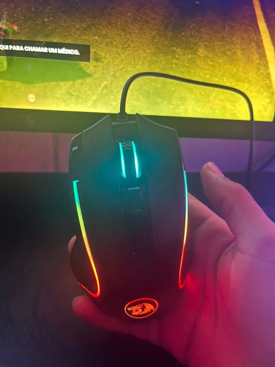 Mouse gamer 8 mil de dpi muito bom 