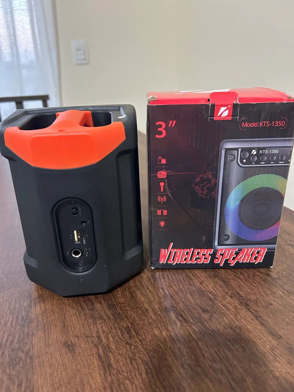 Caixa de Som Bluetooth KTS - Foto 3