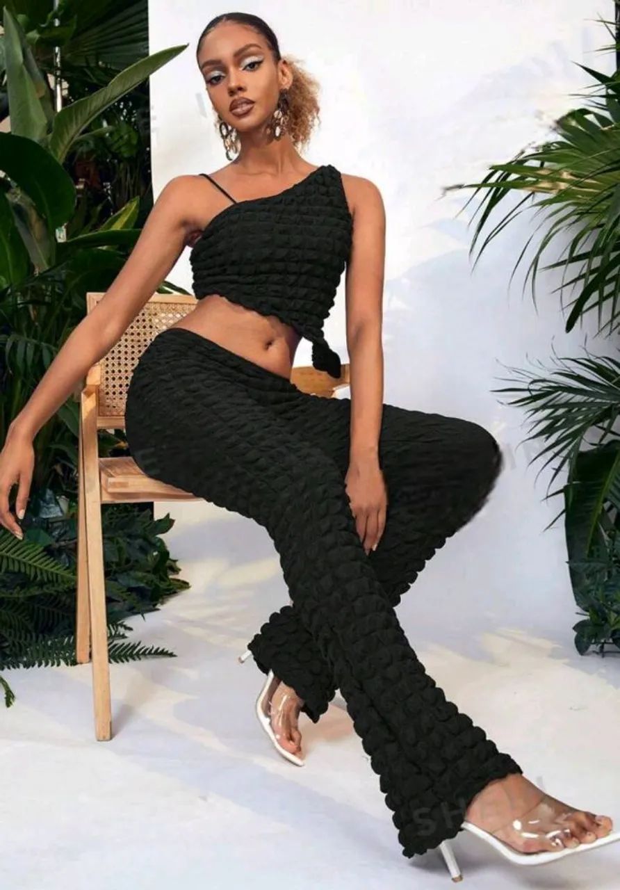Conjunto Feminino Calça E Top Shein - Foto 3