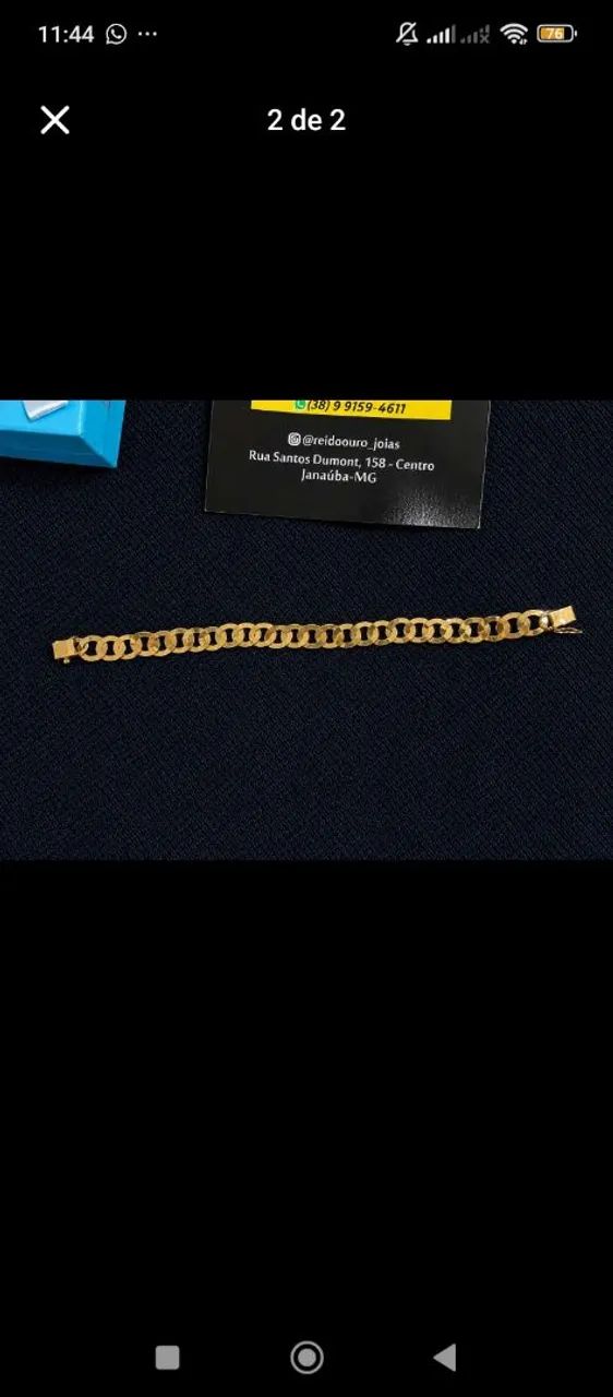Pulseira de ouro - Foto 2
