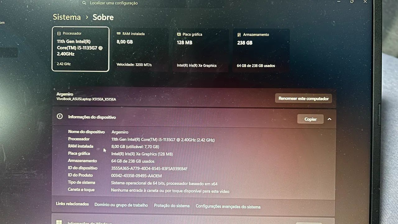 Notebook ASUS Vivobook 15,6? - Foto 3