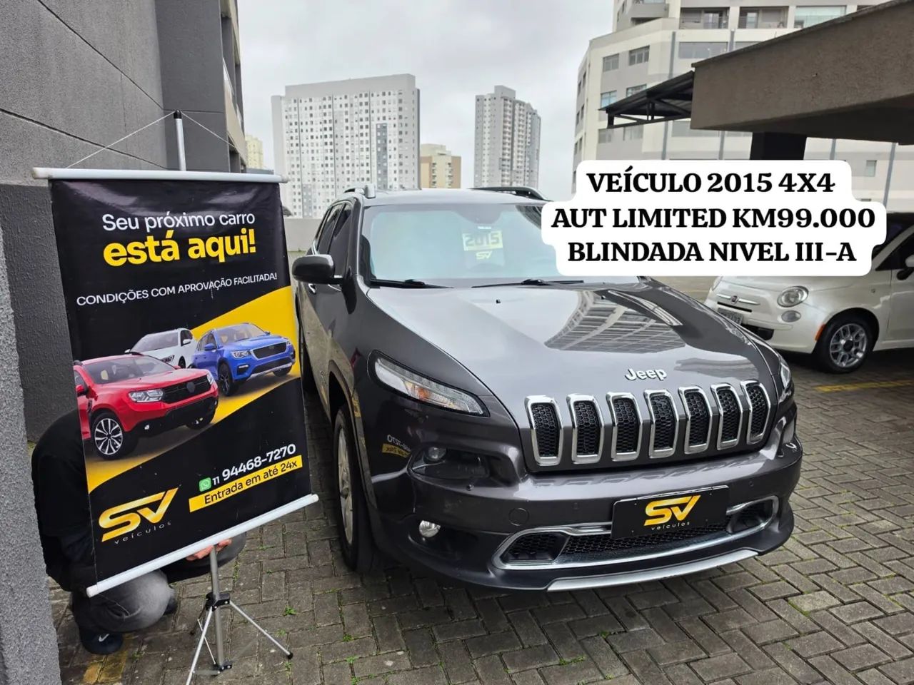 Jeep Cherokee Cherokee Limited 3.2 4x4 V6 Aut. 2015