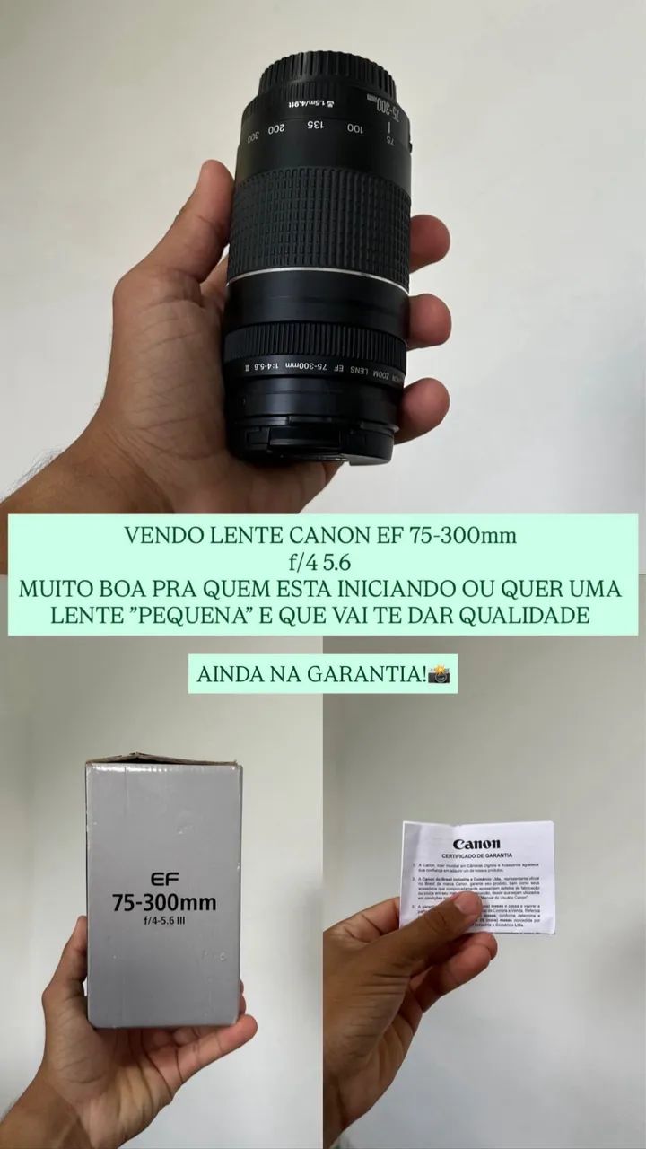 LENTE 75-300mm f/4 5.6