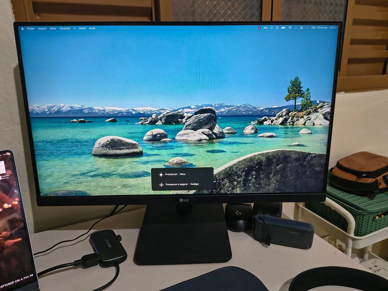 Monitor LG 24 polegadas, Full HD IPS, 75hz - Foto 2