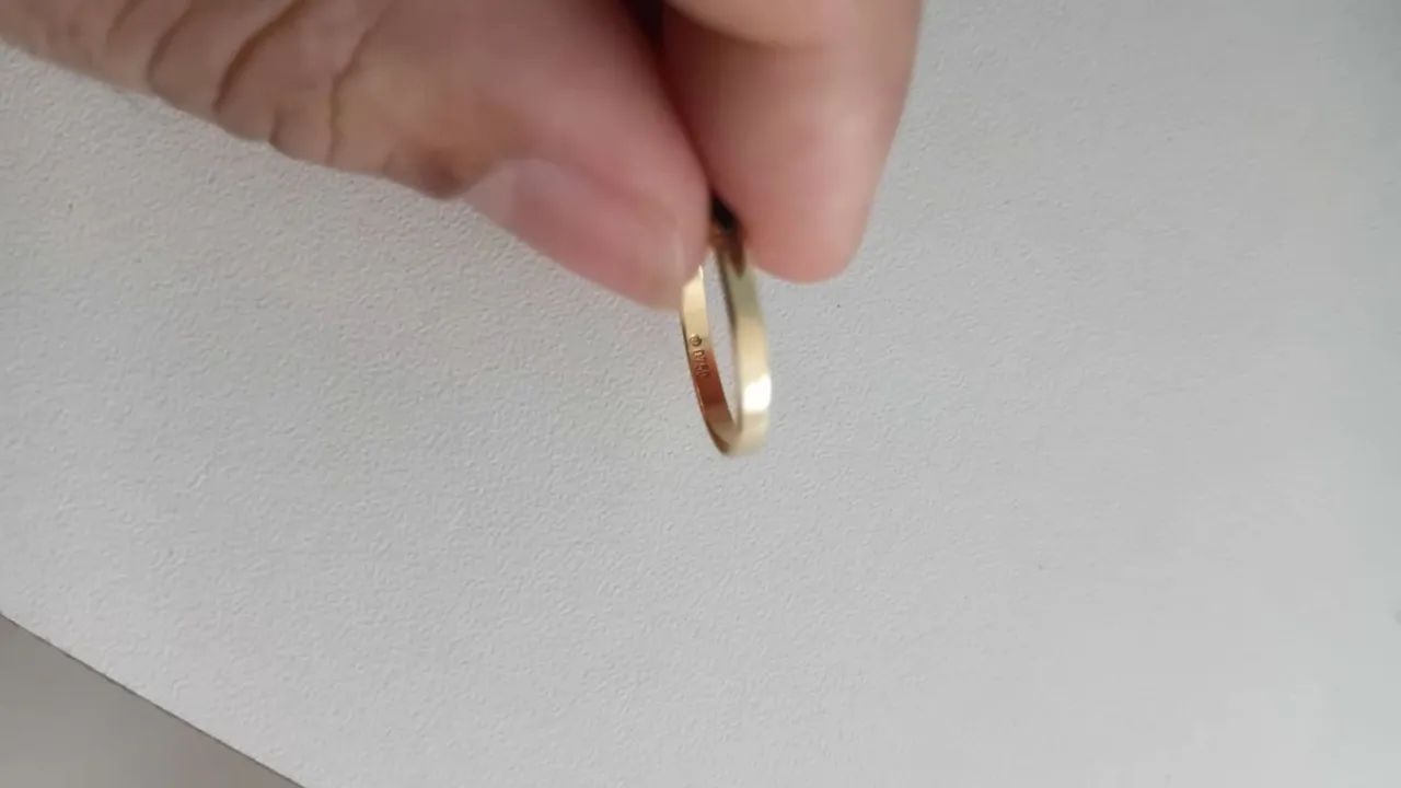 Anel Ouro 18K - Foto 3
