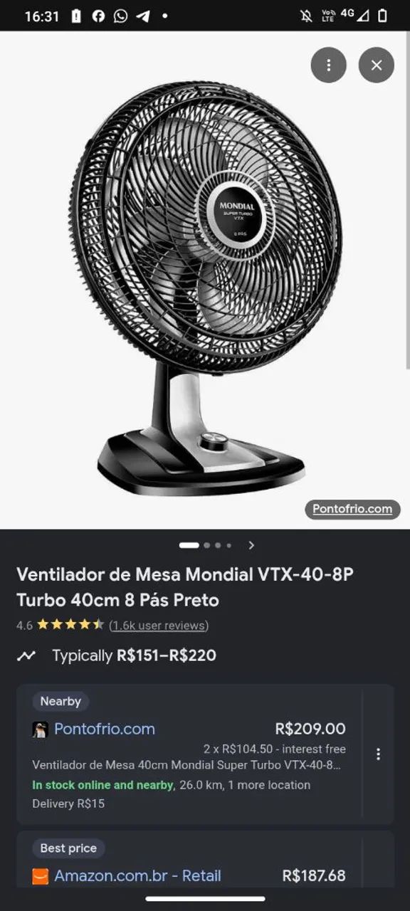 Ventilador - Foto 2