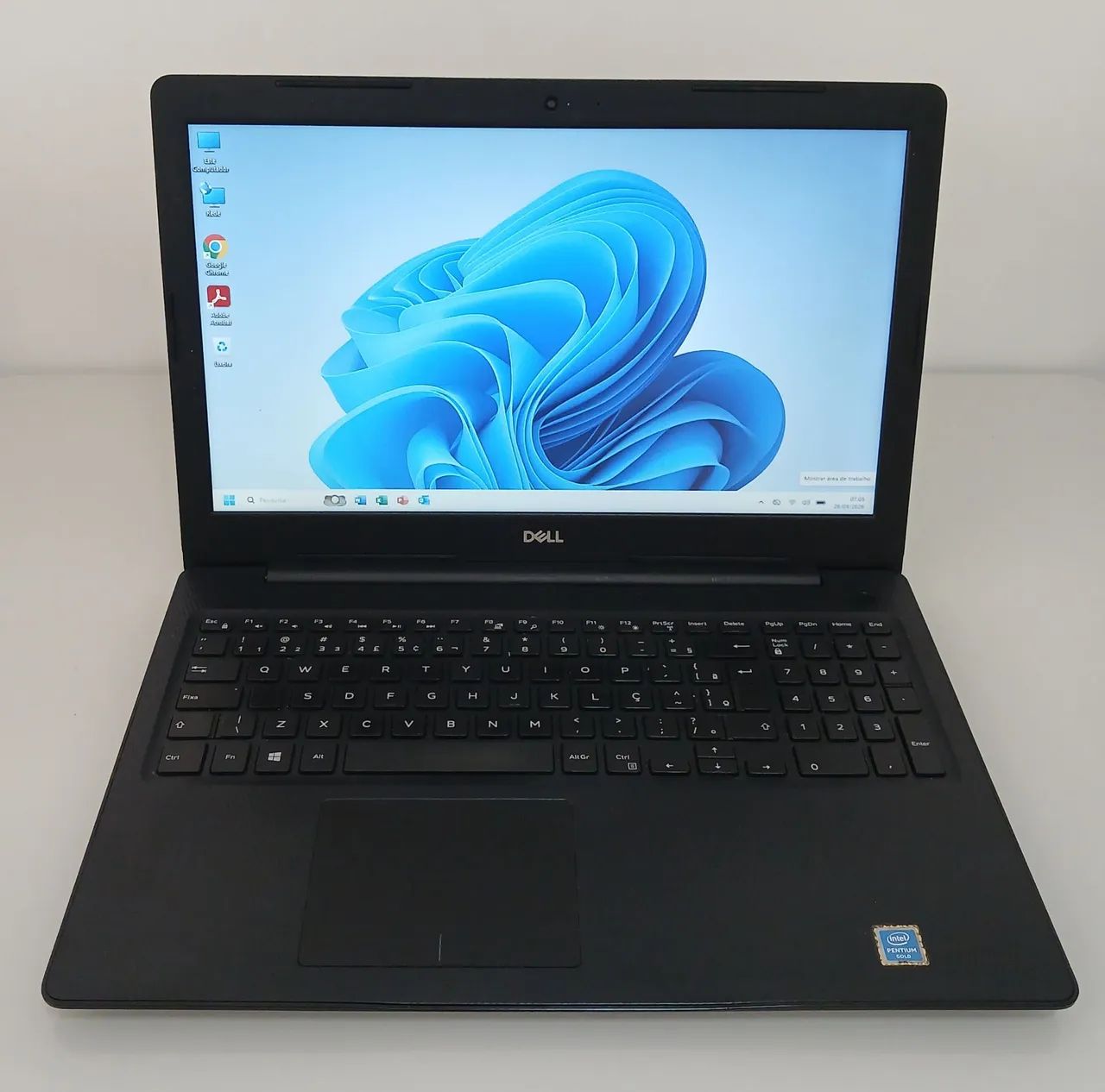 Notebook Dell Pentium Gold - 8GB RAM + SSD 256GB