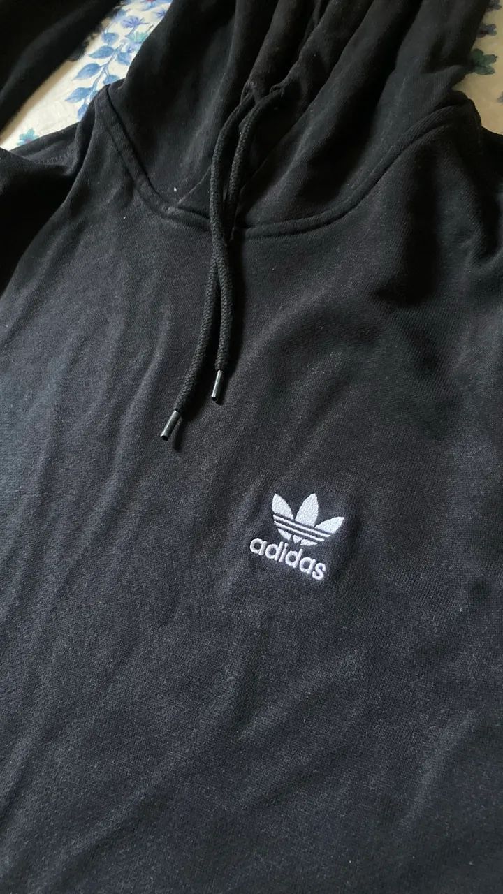 Moletom Adidas Original Preto  - Foto 5