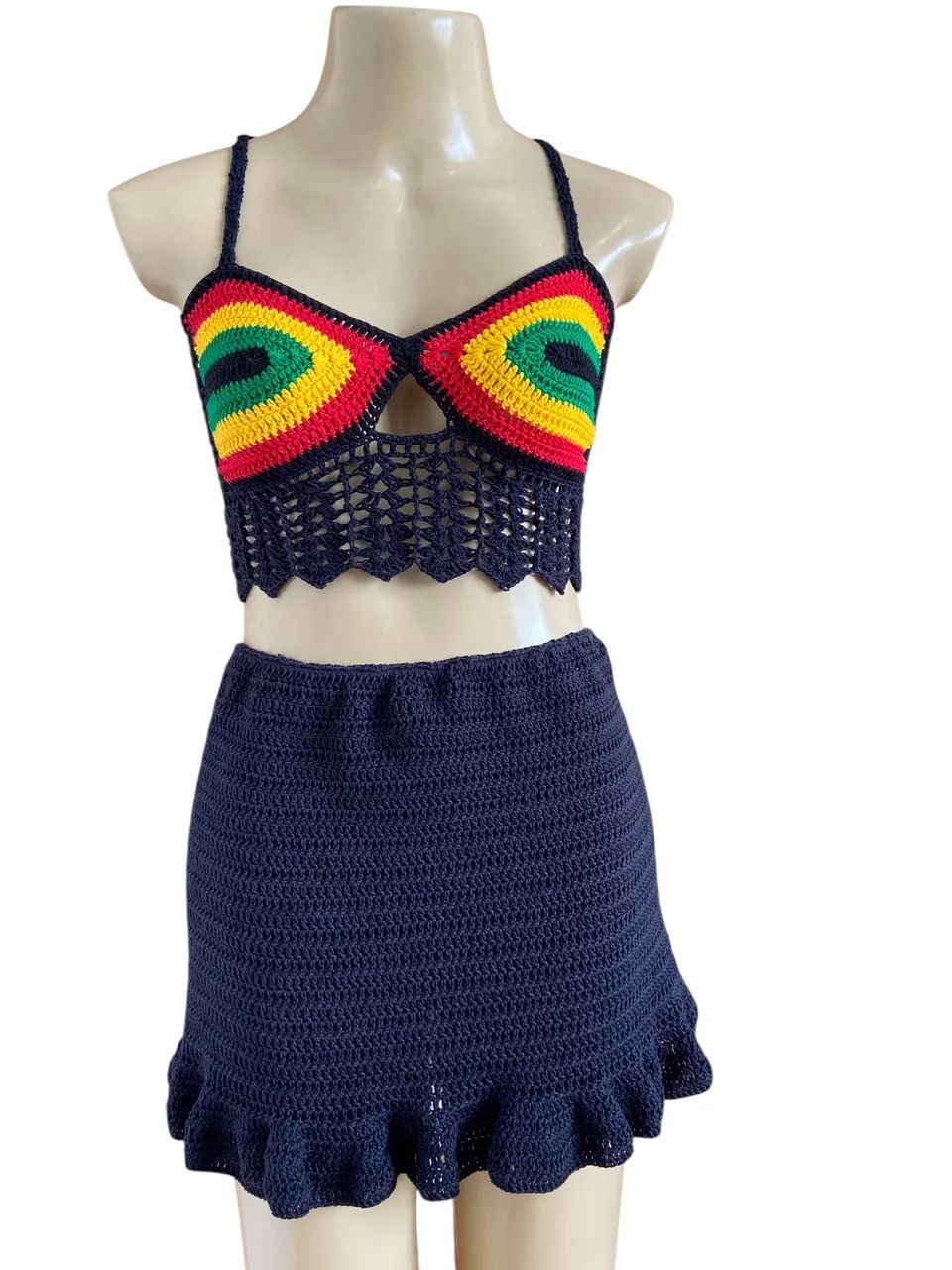 Conjunto em Crochê Boby Marley - Foto 2