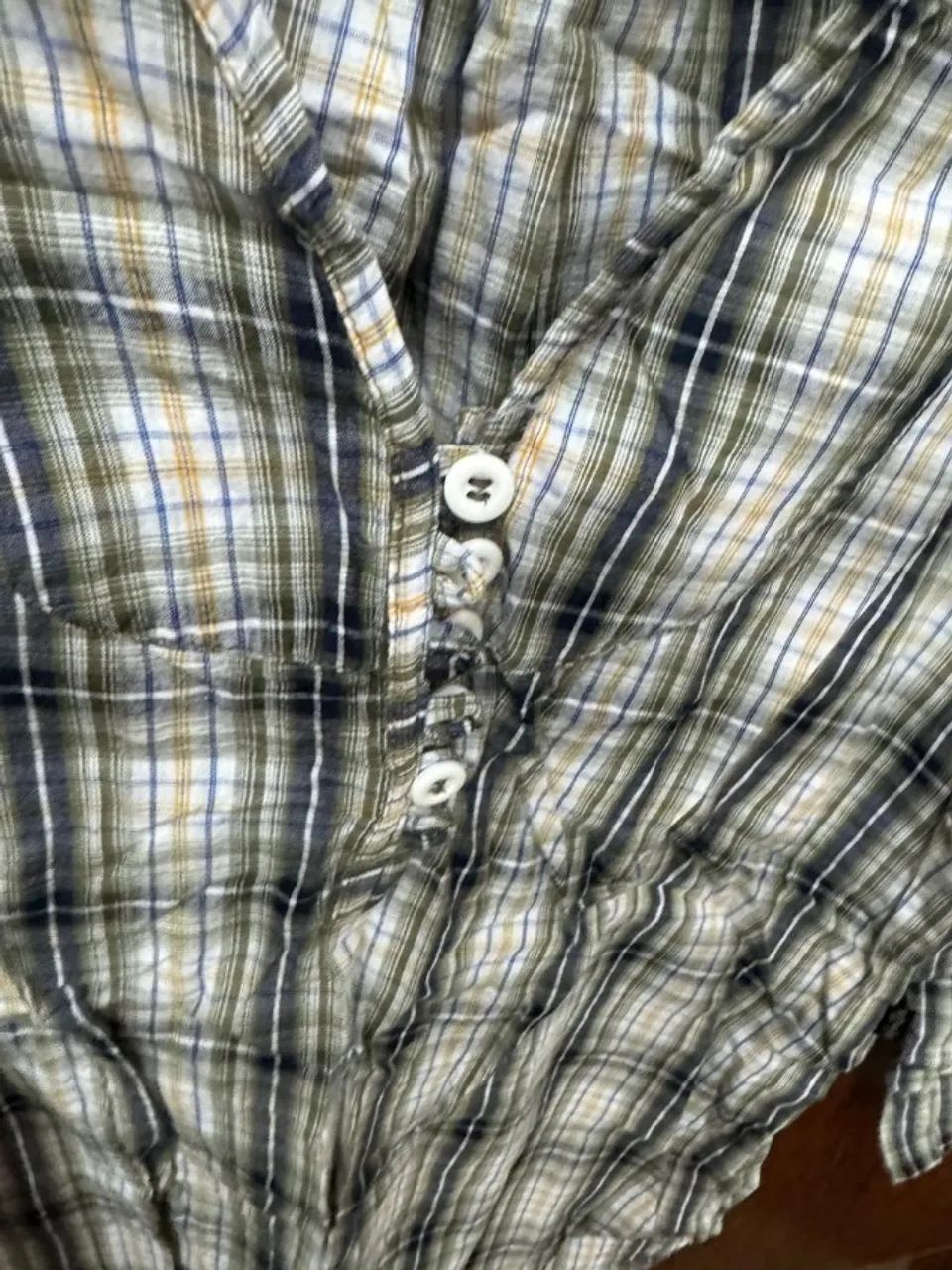 camisa feminina xadrez g - Foto 2