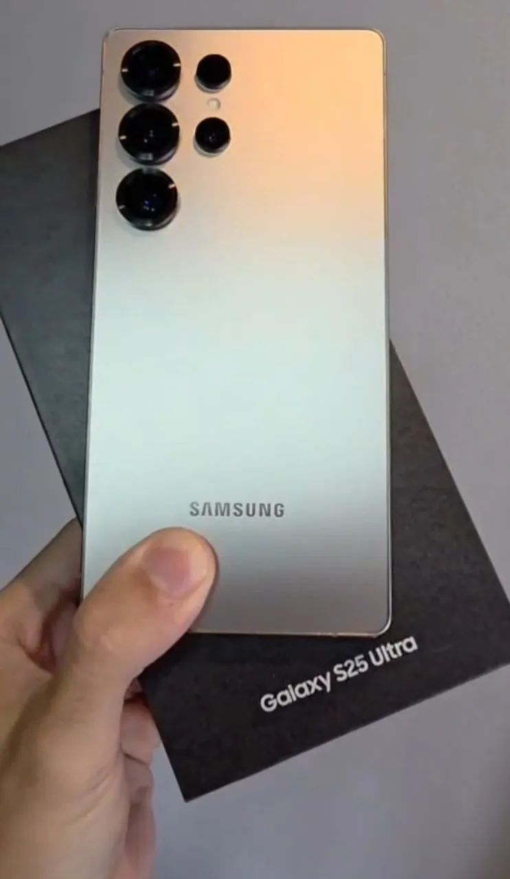 S25 ULTRA  256GB TITÂNIO PRATA + GARANTIA 