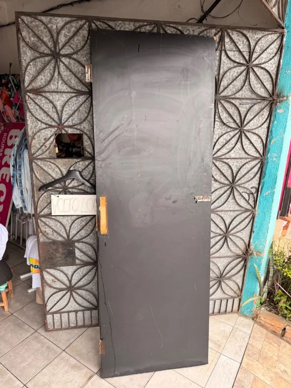 Porta madeira pesada formicada  - Foto 2