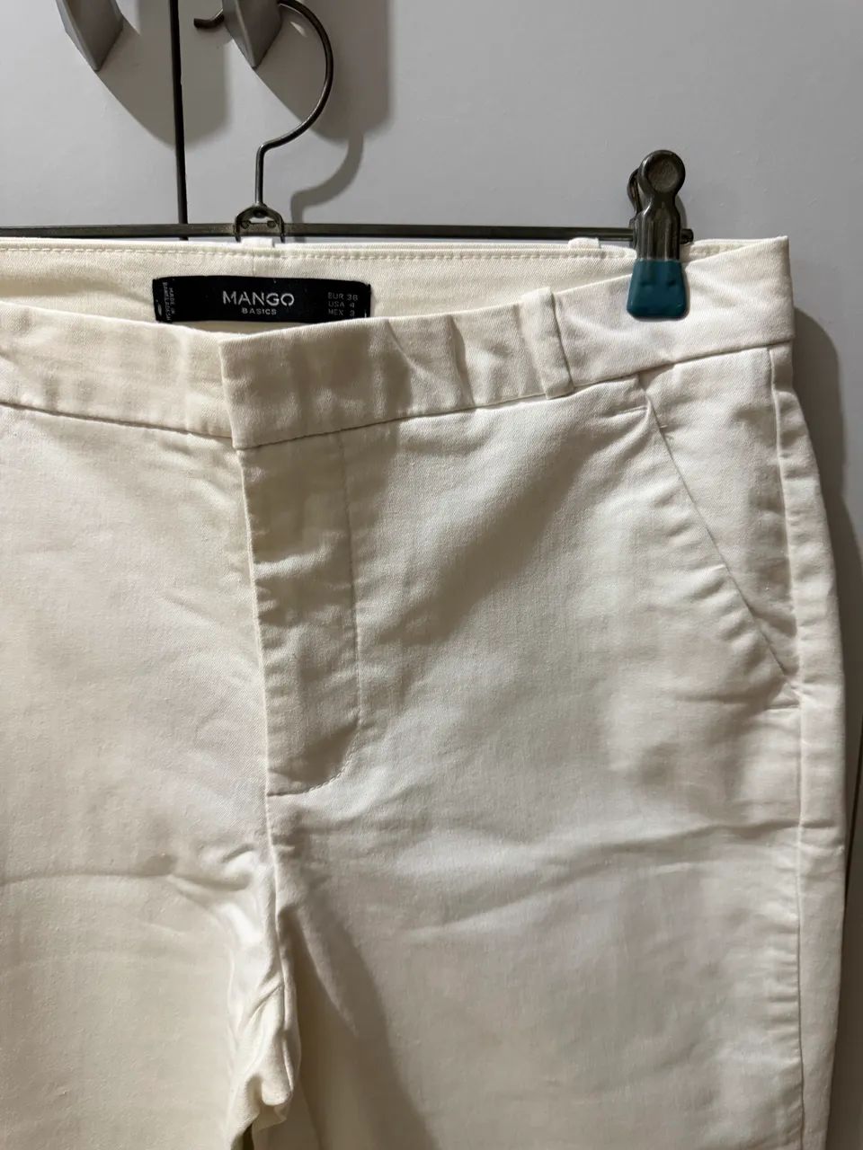 Calça branca MANGO - Foto 2