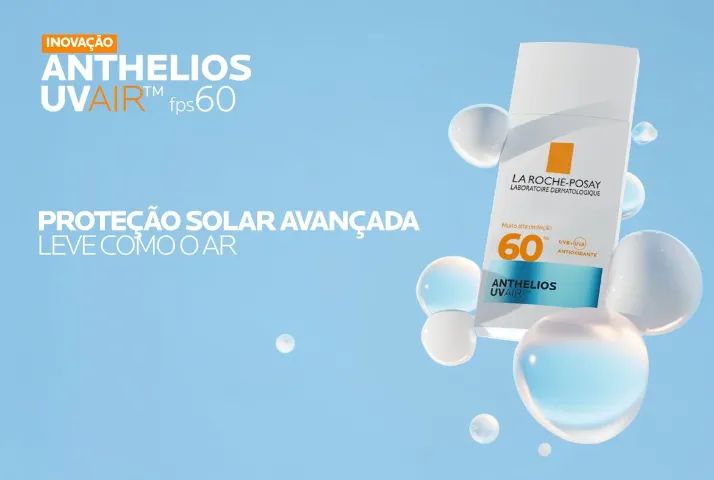 Protetor Solar Anthelios Uvair Fps60 Sem Cor La Roche Posay - Foto 2
