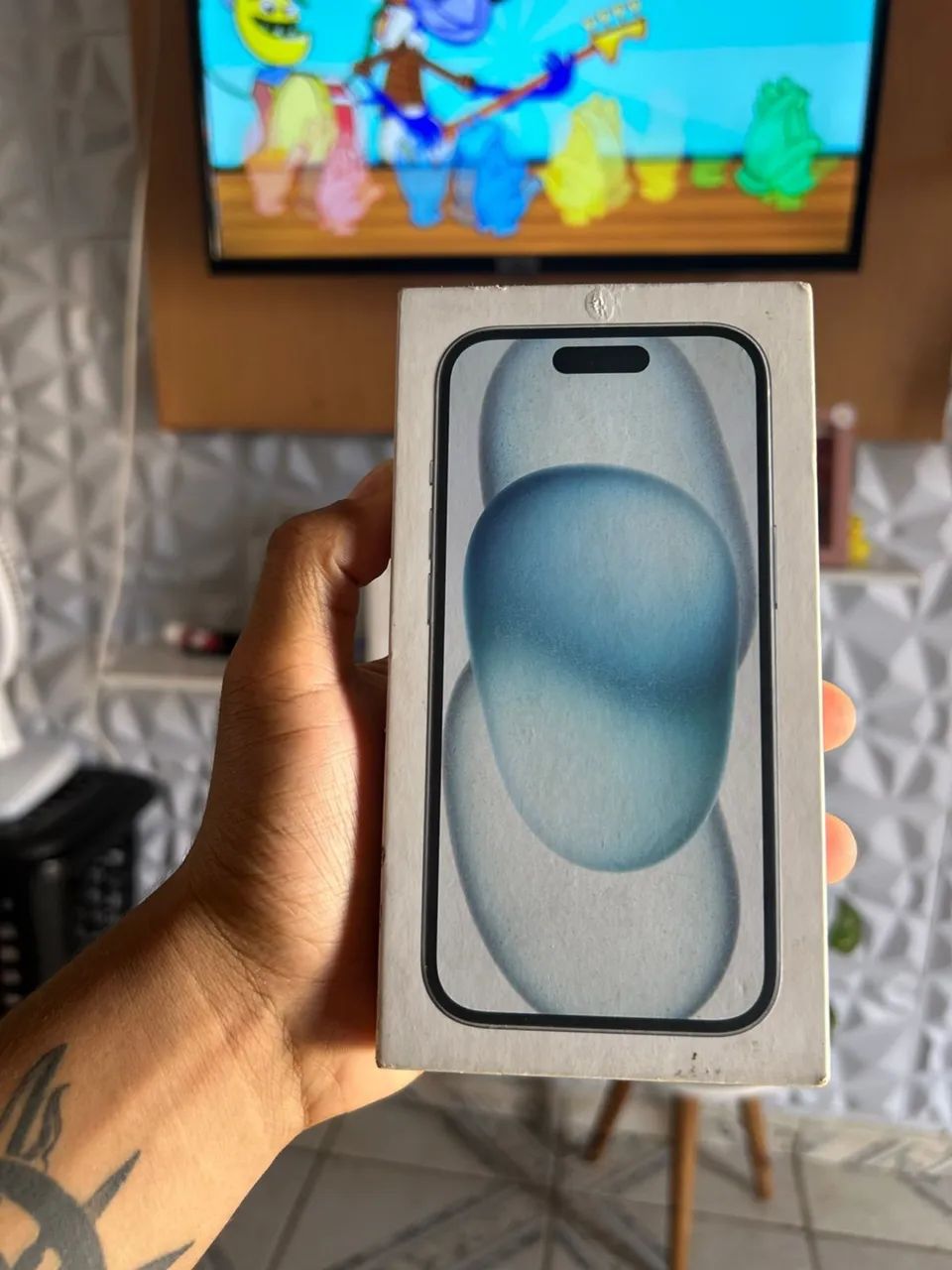 Iphone 15 128gb blue - Foto 5
